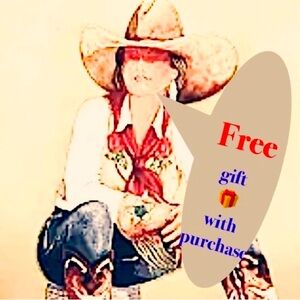Free gift with purchase from Conilou Cowgirl Charm